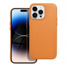 iPhone 14 PRO MAX orange MagLeather nugarėlė