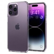 iPhone 14 PRO MAX skaidri SPIGEN LIQUID CRYSTAL nugarėlė