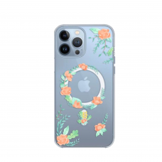 iPhone 14 PRO MAX skaidri Spring MAGNETIC DEVIA nugarėlė