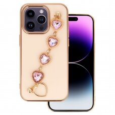 iPhone 14 PRO šviesiai rožinė ROOSEVELT TREND nugarėlė design 2