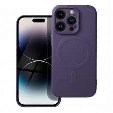 iPhone 14 PRO violetinė MagSilicone nugarėlė