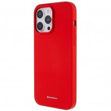 iPhone 14 red MERCURY SILICONE nugarėlė