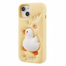 iPhone 14 Tracy nugarėlė 3D Cartoon Duck