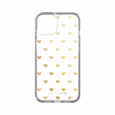 iPhone 14/13 iDeal Of Sweden Clear MagSafe nugarėlė Golden Hearts