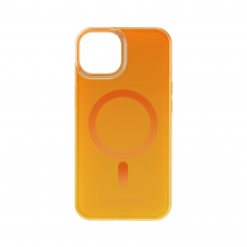 iPhone 14/13 iDeal Of Sweden Clear MagSafe nugarėlė Orange Spritz