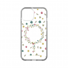 iPhone 14/13 iDeal Of Sweden Clear MagSafe nugarėlė Petite Floral