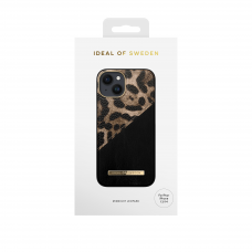 iPhone 14/13 iDeal Of Sweden nugarėlė Midnight Leopard