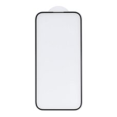 iPhone 15 / 16 black pilnas OTAO MATTE apsauginis stiklas