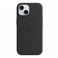 iPhone 15 Black Original Silicone MagSafe nugarėlė MT0J3ZM/A