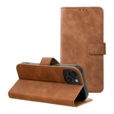 iPhone 15 brown VELVET dėklas