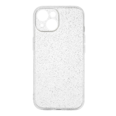 iPhone 15 clear Crystal Glitter nugarėlė