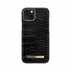 iPhone 15 PLUS iDeal Of Sweden nugarėlė Neo Noir Croco