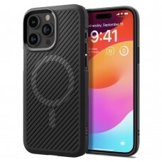 iPhone 15 PRO juoda SPIGEN CORE ARMOR MagSafe nugarėlė