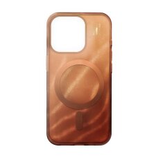iPhone 15 PRO MAX iDeal Of Sweden Clear nugarėlė MagSafe Mocha Mousse
