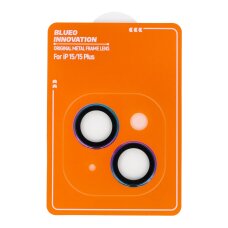 iPhone 15/15 PLUS apsauginis colorful Mr.Monkey galinės kameros stiklas