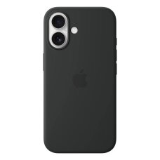 iPhone 16 Black Original Silicone MagSafe nugarėlė MYY13ZM/A
