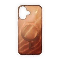 iPhone 16 iDeal Of Sweden Clear nugarėlė MagSafe Mocha Mousse