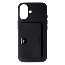 iPhone 16 PLUS black MERCURY RAIL 2 CARD nugarėlė