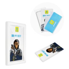 iPhone 16 PRO / 17 / 17 PRO black pilnas Mr.Monkey 5D MATTE stiklas