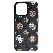 iPhone 16 PRO MAX black Magsafe Peony GUESS nugarėlė