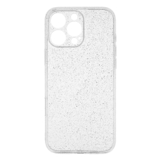 iPhone 16 PRO MAX clear Crystal Glitter nugarėlė