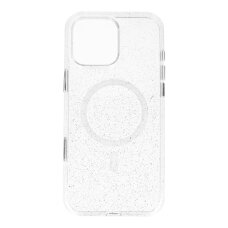 iPhone 16 PRO MAX clear glitter MagSafe Mr. Monkey Camera Button nugarėlė