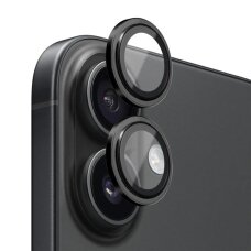 iPhone 17 apsauginis black Mr. Monkey galinės kameros stiklas