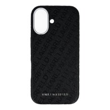 iPhone 17 black MagSafe PU Stamped Karl AO KARL LAGERFELD nugarėlė iPhone 17 black MagSafe PU Stamped Karl AO KARL LAGERFELD nugarėlė