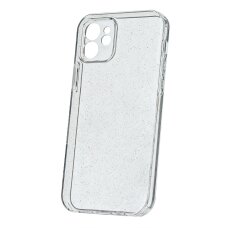 iPhone 17 clear Crystal Glitter nugarėlė