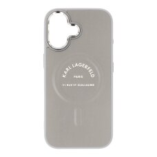 iPhone 17 grey MagSafe PU Karl RSG Logo KARL LAGERFELD nugarėlė iPhone 17 grey MagSafe PU Karl RSG Logo KARL LAGERFELD nugarėlė