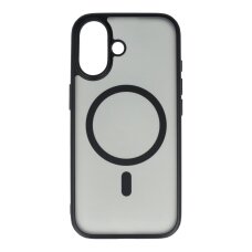 iPhone 17 Mr. Monkey black FROSTED ANTI-DROP CAMERA BUTTON nugarėlė