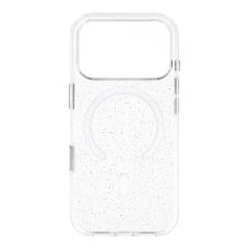 iPhone 17 PRO clear glitter MagSafe Mr. Monkey Camera Button nugarėlė