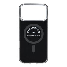 iPhone 17 PRO MAX black MagSafe IML Karl RSG Logo KARL LAGERFELD nugarėlė iPhone 17 PRO MAX black MagSafe IML Karl RSG Logo KARL LAGERFELD nugarėlė