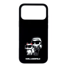 iPhone 17 PRO MAX black MagSafe Silicone K&C Sketch KARL LAGERFELD nugarėlė iPhone 17 PRO MAX black MagSafe Silicone K&C Sketch KARL LAGERFELD nugarėlė