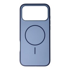 iPhone 17 PRO MAX blue Magnetic SKIN TOUCH nugarėlė