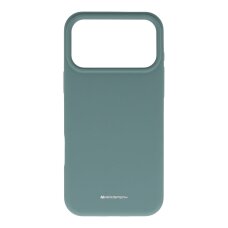 iPhone 17 PRO MAX green MERCURY MAG SILICONE nugarėlė