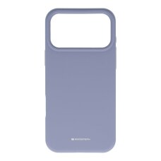 iPhone 17 PRO MAX grey blue MERCURY MAG SILICONE nugarėlė