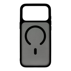 iPhone 17 PRO MAX Mr. Monkey black FROSTED ANTI-DROP CAMERA BUTTON nugarėlė
