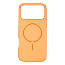 iPhone 17 PRO MAX orange Magnetic SKIN TOUCH nugarėlė