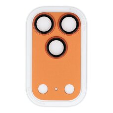 iPhone 17 PRO MAX orange OTAO Metal Shield kameros apsauga 2 IN 1 iPhone 17 PRO MAX orange OTAO Metal Shield kameros apsauga 2 IN 1