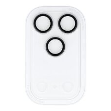 iPhone 17 PRO MAX silver OTAO Clear Shield kameros apsauga 2 IN 1