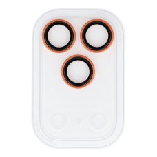 iPhone 17 PRO orange OTAO Clear Shield kameros apsauga 2 IN 1