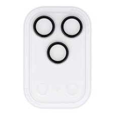 iPhone 17 PRO silver OTAO Clear Shield kameros apsauga 2 IN 1