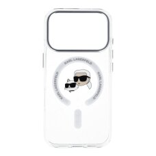 iPhone 17 PRO white MagSafe IML Metal KC Heads KARL LAGERFELD nugarėlė iPhone 17 PRO white MagSafe IML Metal KC Heads KARL LAGERFELD nugarėlė
