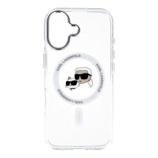 iPhone 17 white MagSafe IML Metal KC Heads KARL LAGERFELD nugarėlė iPhone 17 white MagSafe IML Metal KC Heads KARL LAGERFELD nugarėlė