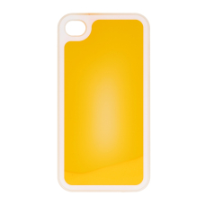 iPhone 4G geltona Aqua Case nugarėlė