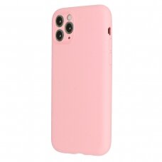 iPhone 5/5S/SE šviesiai rožinė SILICONE nugarėlė