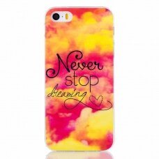 iPhone 5/5S/SE tracy nugarėlė Never stop