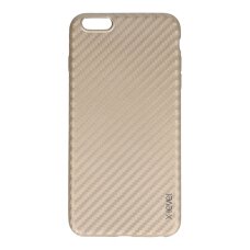 iPhone 6+ aukso spalvos CARBON FIBER nugarėlė