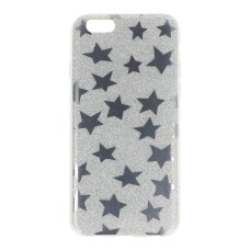 iPhone 6/6S Glitter Star silver nugarėlė